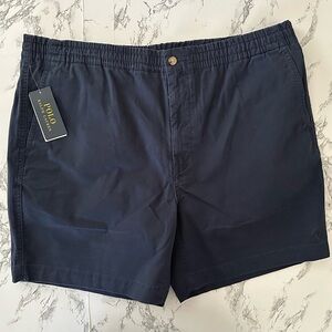 Polo Ralph Lauren Chino Cargo Shorts Khaki Navy PWing Regatta Sail Men Size 2XL